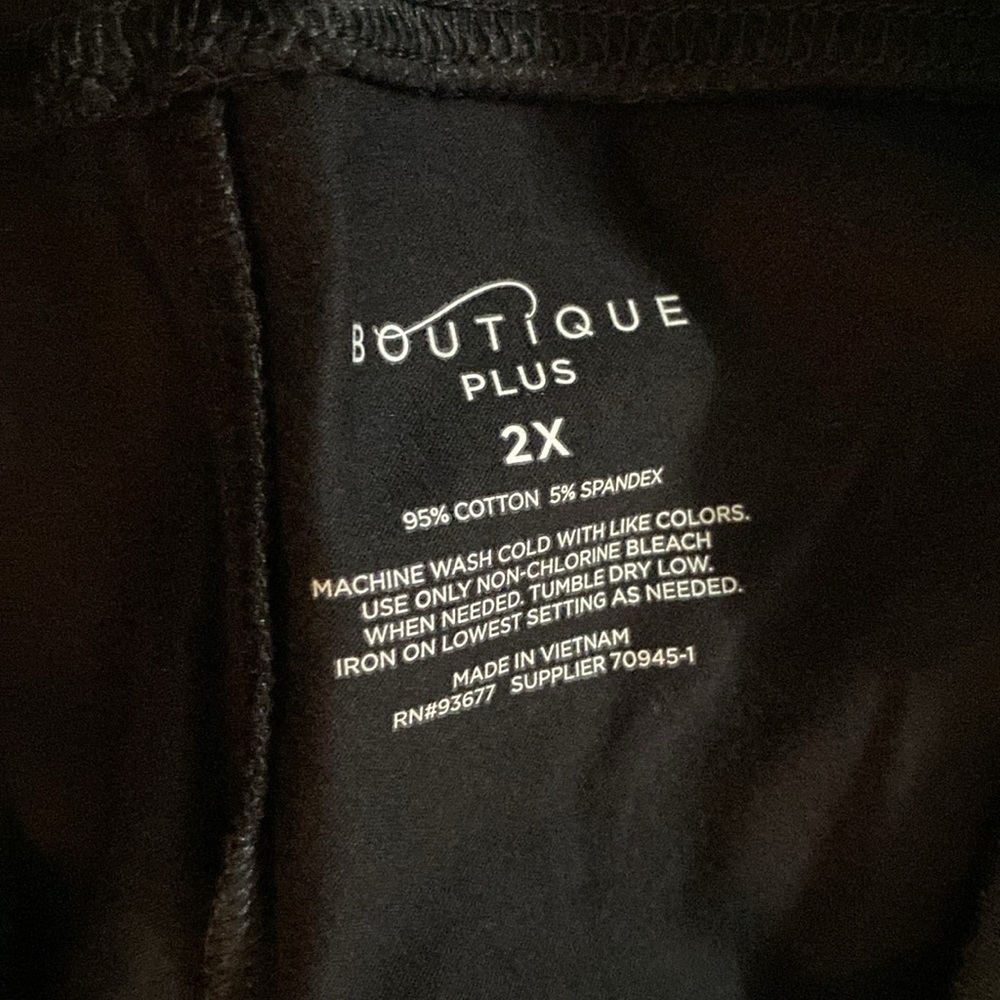 NWT Black leggings - Picture 3 of 3